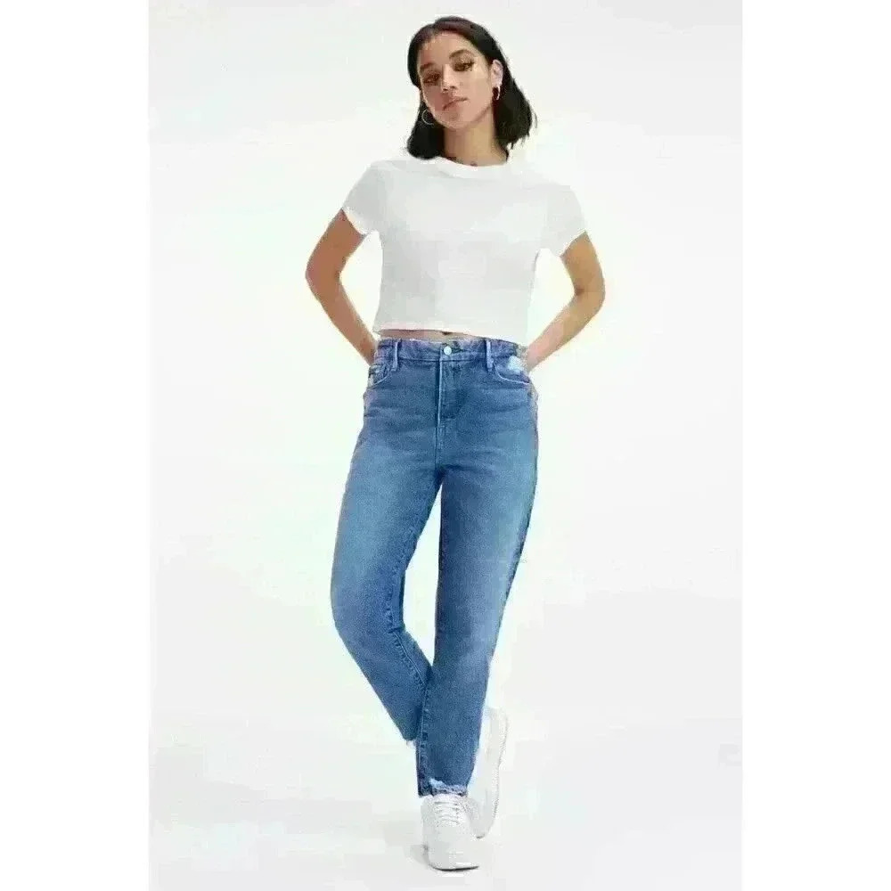 NEW! Good America Women's 15 The Weekender Jeans NWT $155